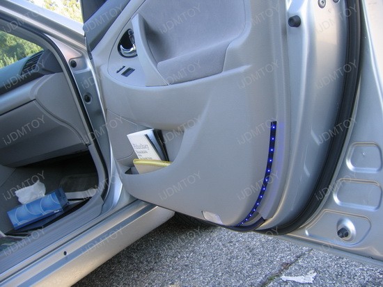 Toyota - Camry - LED - strips - side - door - lights - 1